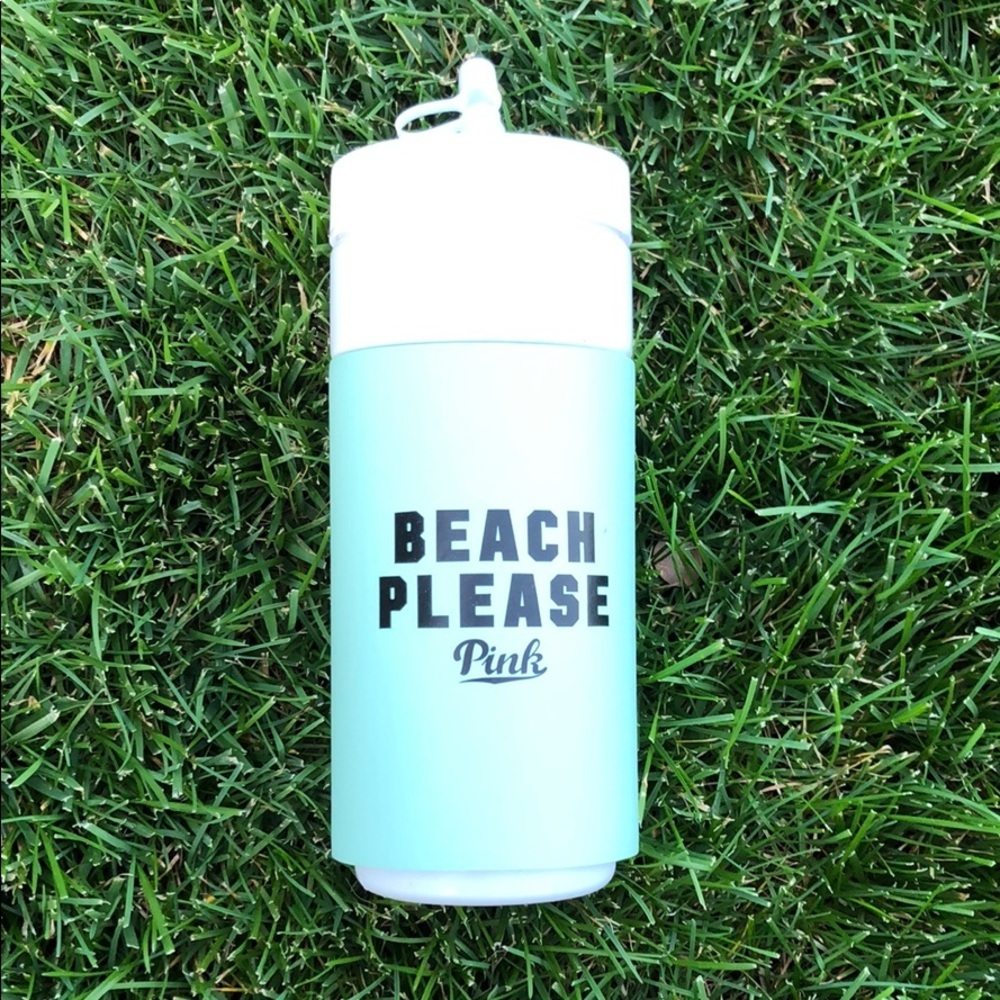 NEW VS PINK Retro Water Bottle Mint Green